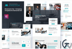 Kredok - Car Showroom Elementor Template Kit