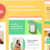 Miju Conscious Business Elementor Template Kit