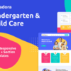 Padora Kindergarten Child Care Elementor Template Kit