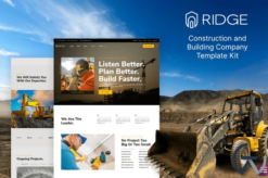 Ridge – Construction & Building Company Elementor Template Kit