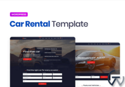 Rotors – Car Rental Elementor Template Kit
