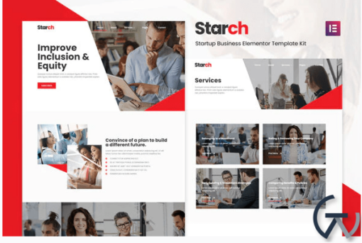 Starch Business Elementor Template Kit
