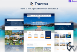 Travenu – Travel & Tour Agency Elementor Template Kit