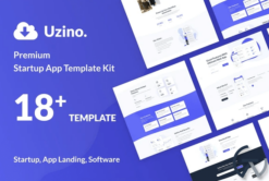 Uzino | Startup App Elementor Template Kit
