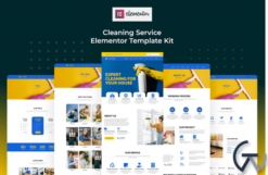 Cserv - Cleaning Service Elementor Template Kit