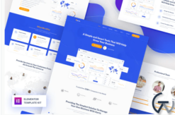 Xarris - SaaS & Startup Elementor Template Kit