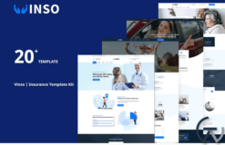 Vinso | Insurance Elementor Template Kit