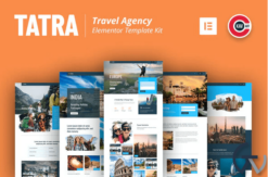 Tatra - Travel Agency Elementor Template Kit
