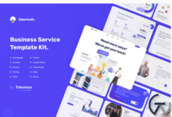 Sabertooth | Business Service Elementor Template Kit