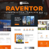 Raventor Construction Architecture Elementor Template Kit