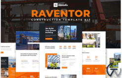 Raventor - Construction & Architecture Elementor Template Kit