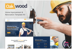 Oakwood - Home Improvement & Renovation Template Kit