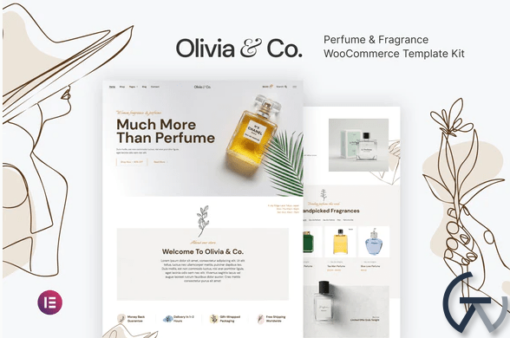 Olivia Co %E2%80%93 Perfume Fragrance WooCommerce Template Kit