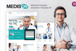 Medison - Hospital & Healthcare Clinic Elementor Template Kit