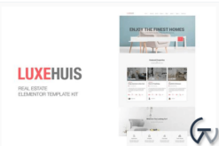 Luxehuis - Real Estate Elementor Template Kit