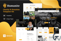 Humanite – Charity & Donation Elementor Template Kit