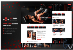 FitGym - Fitness & Gym Elementor Template Kit