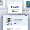 FloatKit Personal Resume Elementor Template Kit 1