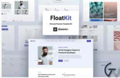 FloatKit - Personal Resume Elementor Template Kit