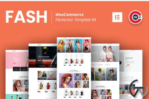 Fash WooCommerce Elementor Template Kit