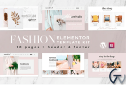 Fashion Feel - WooCommerce Elementor Template Kit