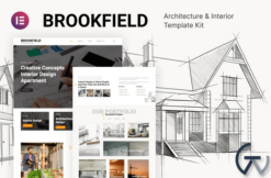 Brookfield – Architecture & Interior Design Template Kit