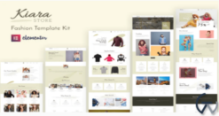 Kiara - Fashion Elementor Template Kit