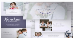 Kunikaa - Wedding Invitation Elementor Template Kit