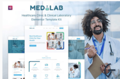 Medilab - Healthcare & Clinical Laboratory Elementor Template Kit