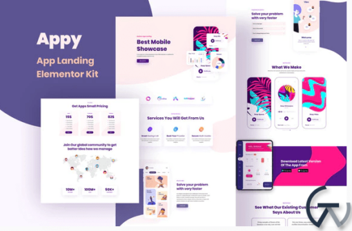 Appy Sales Landing Page Template Kit