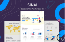 Sinai – SaaS and Web App Template Kit