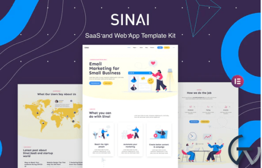 Sinai %E2%80%93 SaaS and Web App Template Kit