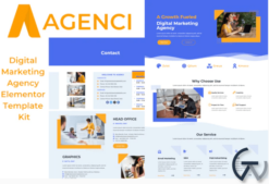Agenci - Digital Marketing Agency Elementor Template Kit