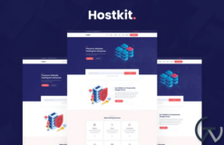 Hostkit - Hosting Services Elementor Template Kit