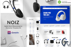 Noiz – Audio Store WooCommerce Elementor Template Kit