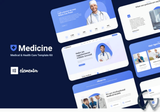 Medisine Medical Elementor Template Kit