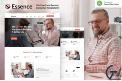 Essence – Life Coach & Speaker Elementor Template Kit