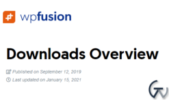 WP Fusion – Downloads 1.2.2