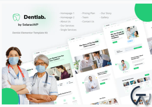 Dentlab Health Medical Elementor Template Kit