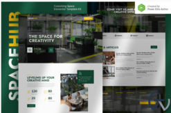 Spacehub – Coworking & Creative Space Elementor Template Kit