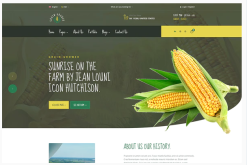 Grain Grower - Agriculture Farm & Farmers Elementor Template Kit