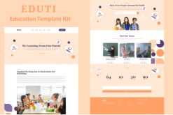 Eduti - Education Elementor Template Kit