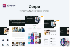 Corpo - Corporate Business Elementor Template Kit