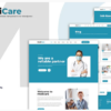 MediCare Hospital Health Service Elementor Template Kit