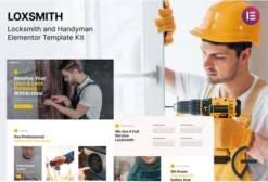 Loxsmith — Key & Locksmith Services Elementor Template Kit