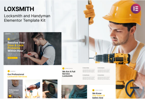 Loxsmith %E2%80%94 Key Locksmith Services Elementor Template Kit