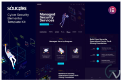 Solicore — Cyber Security Elementor Template Kit