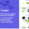 Truder CCTV Security Service Elementor Template Kit