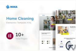 Noka - Cleaning Company Service Template Kit
