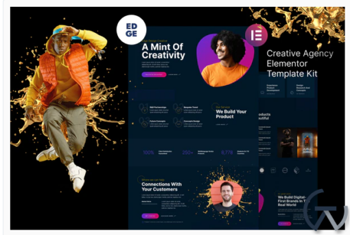 Edge %E2%80%93 Modern Creative Agency Elementor Template Kit